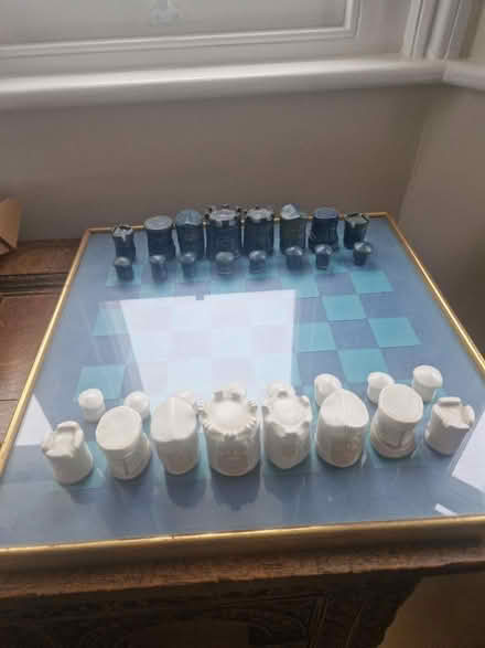 Photo of free 1971 Clay Chess Set (Southborough) #2