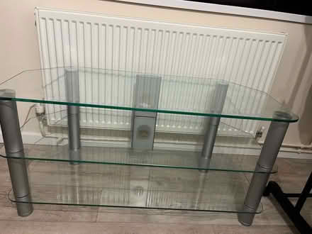 Photo of free Glass tv unit (St neots) #1