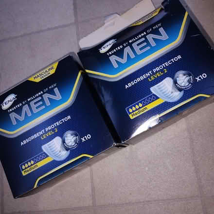 Photo of free Male incontinence pads (Tonwell SG12) #1