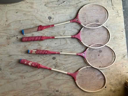 Photo of free baseball bat, badminton rackets (Mill Valley) #1