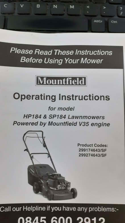 Photo of free Petrol Lawnmower (Johnby CA11) #4