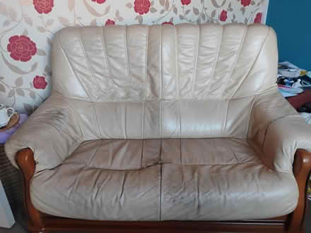 Photo of free Used 2 Seater Sofa With Wear & Tear (Nottingham NG2) #1