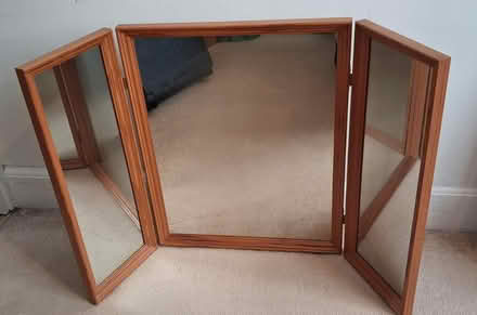 Photo of free Tri fold standing mirror (LE2) #1