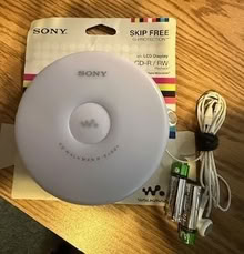 Photo of free Portable CD Player (Rush, near Henrietta) #1