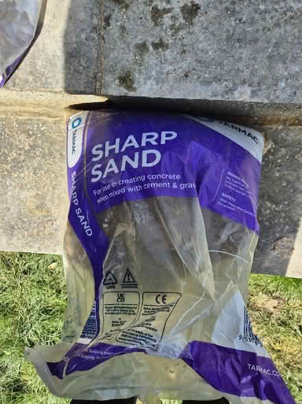 Photo of free One bag of Cement. One and half bags of Sharp Sand (Patcham BN1) #3
