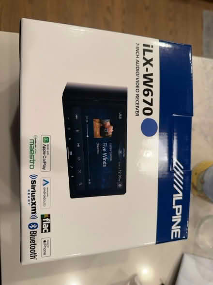 Photo of free New Alpine Car Stereo (Larkspur ca) #4