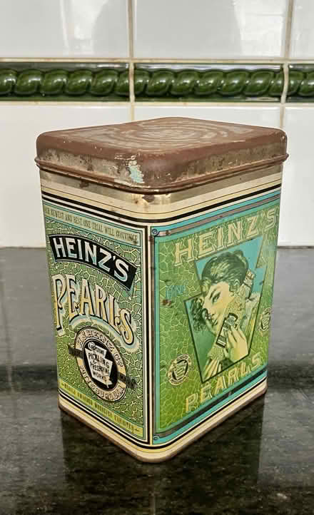 Photo of free Decorative storage tin (CB1 (Petersfield) Mill Road) #1