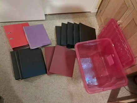 Photo of free 12 A4 Ring Binders (Lordswood SO16) #1