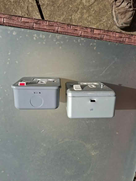 Photo of free Metal wall sockets (Woodley RG5) #2