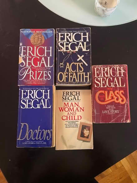 Photo of free 5 Erich Segal books (Mount Vernon) #1