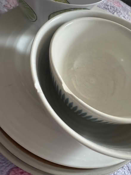 Photo of free Mix of plates & bowls with chips (Newton Leys MK3) #3