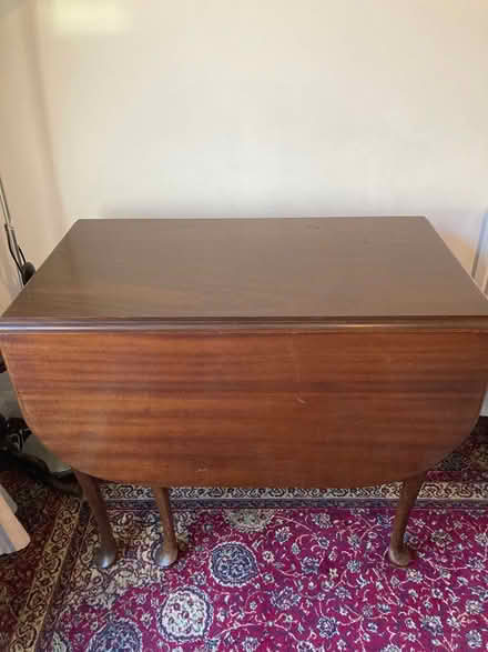 Photo of free Mahogany drop leaf table (Bolton le Sands) #1