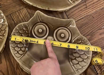 Photo of free 4 cute ceramic owl plates (Kensington Brooklyn) #1