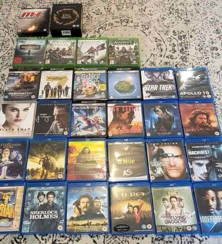 Photo of free BlueRay & Xbox Games 20+Box (Great Billing) #1