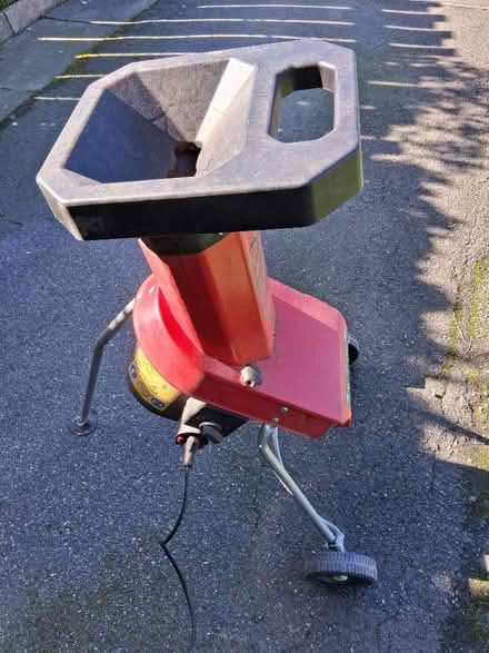 Photo of free Electric chipper (Kingston Park) #1