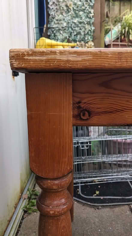 Photo of free Wooden Table - Needs Some TLC (PL4) #4