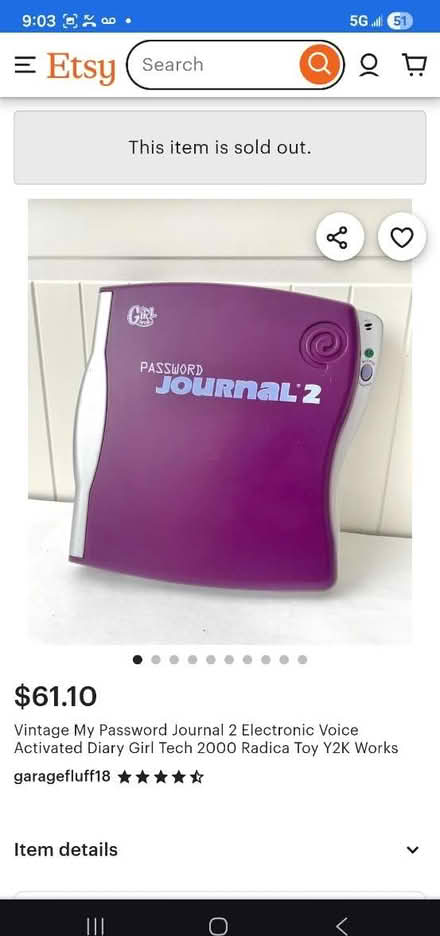 Photo of free Girltech Password Journal 2 (Ambler) #4