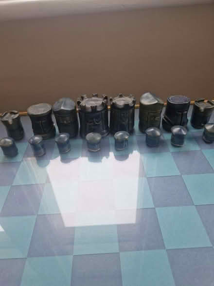 Photo of free 1971 Clay Chess Set (Southborough) #3