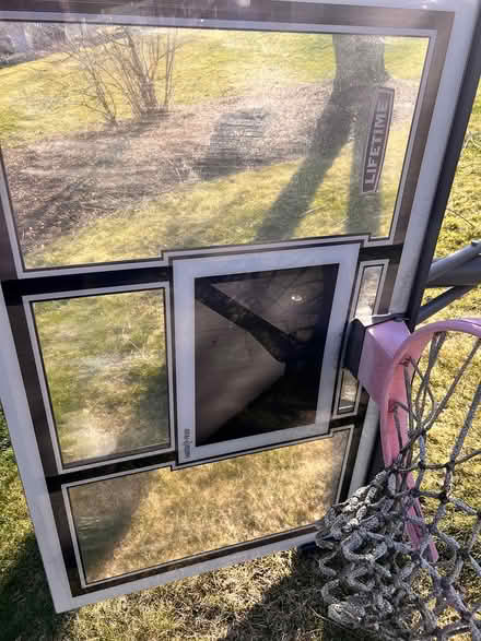 Photo of free Basketball goal (Skillman, NJ) #3