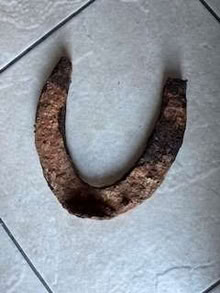 Photo of free Old and rusty horseshoe! (Caldecott OX14) #1