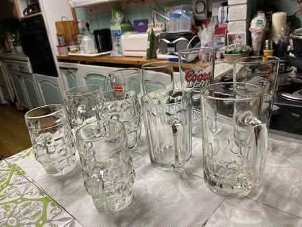 Photo of free 10 Beer and lager glasses (South Norwood SE25) #1