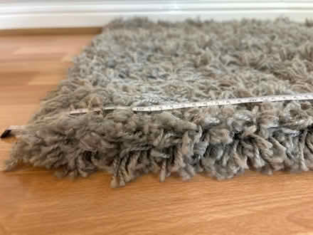 Photo of free Grey rug (Dennistoun, G31) #4