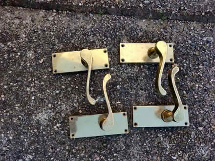 Photo of free Door Handles, brass (Ashton-U-Lyne OL6) #1