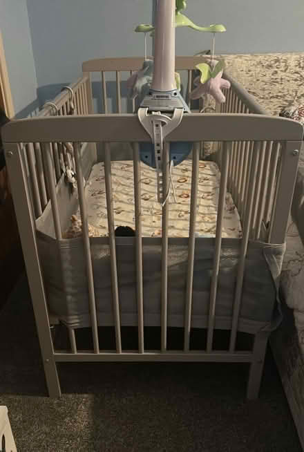 Photo of free Newborn cot (Stonehouse GL10) #1