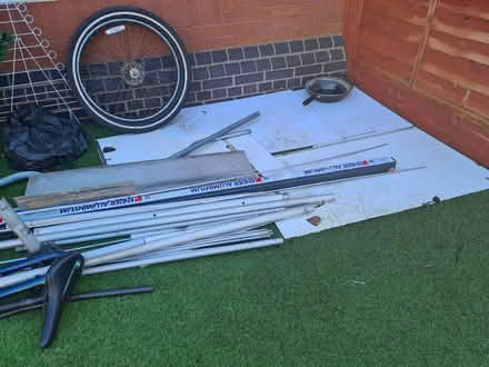 Photo of free Bike wheels ally tubing Xmas tree (wn7) #1