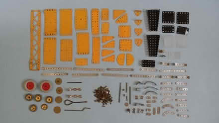 Photo of free Vintage Meccano. Various Pieces and Instruction Booklets (Church RG2) #1