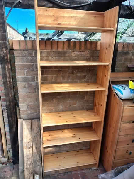 Photo of free Wooden bookcase (Downs Barn) #2