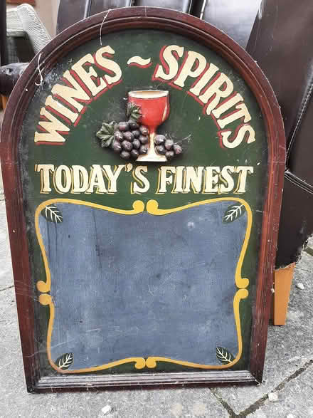 Photo of free Bar menu/chalk board (Delgany) #2