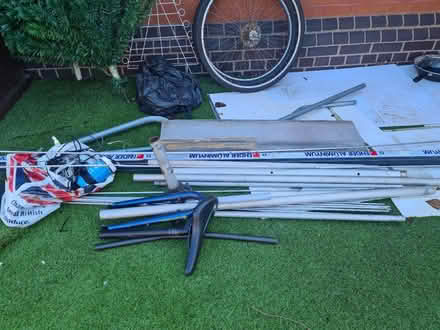 Photo of free Bike wheels ally tubing Xmas tree (wn7) #2