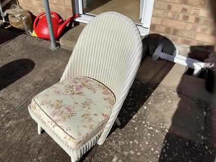 Photo of free lloyd loom bedroom furniture x3 (Barton Cambridge) #3