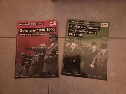 Photo of free GCSE History Guide Books (Lightwood ST3) #1