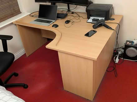 Photo of free Nice big desk! 160w 120d 73h (RG30) #1