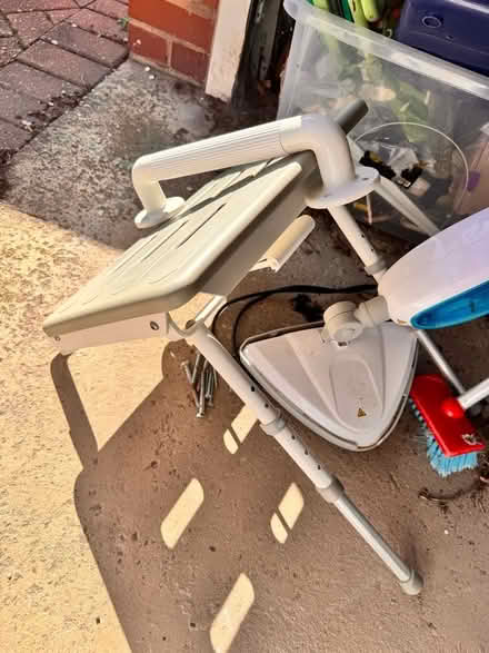 Photo of free Shower chair and handrail with fittings (Studley B80) #1