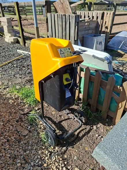 Photo of free Garden/shrubbery shredder (GL19 3 . Hartpury collage) #1