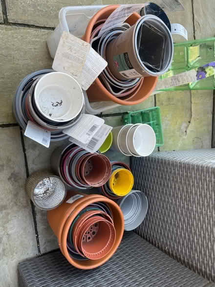 Photo of free Selection of plant pots (Bedford) #1