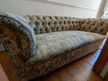 Photo of free chesterfield sofa (islington N1) #1