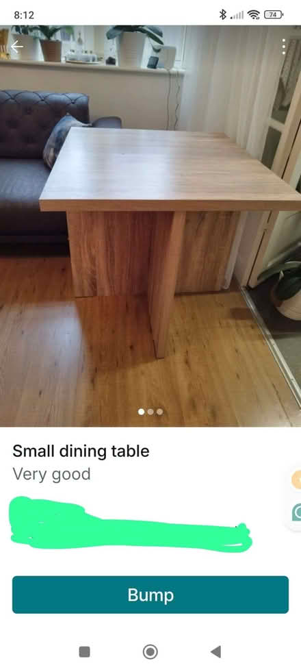 Photo of free Small table (Tottenham N17) #2