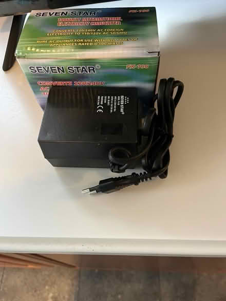 Photo of free set of convertors for travel (Prospect and DeAnza) #2