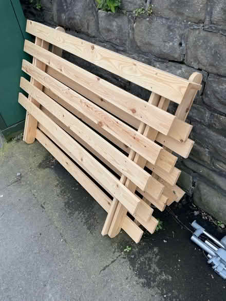 Photo of free Futon base/ pine slats (Bishopston BS7) #1