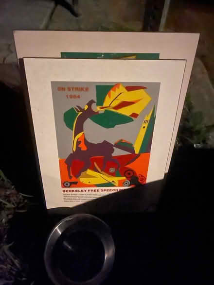 Photo of free 2 doug minkler posters (North Berkeley California) #2