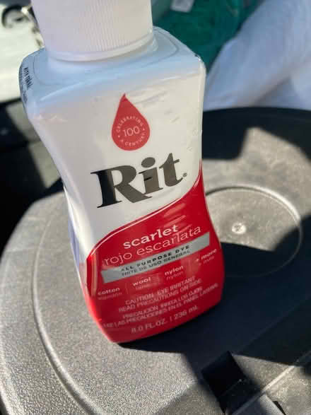 Photo of free Rit dye color scarlet (Foothill Boulevard Cupertino) #1