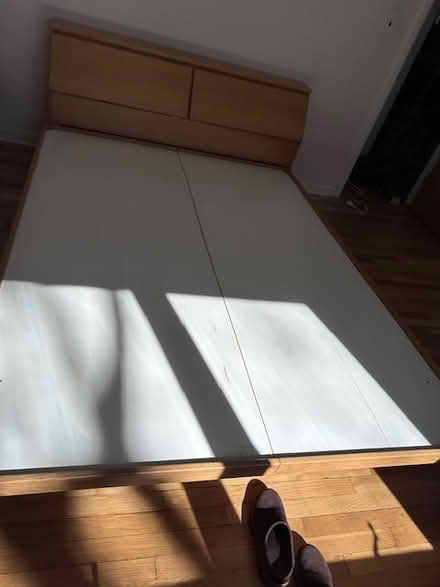 Photo of free Platform Bed Queen large storage (Hastings on Hudson) #2