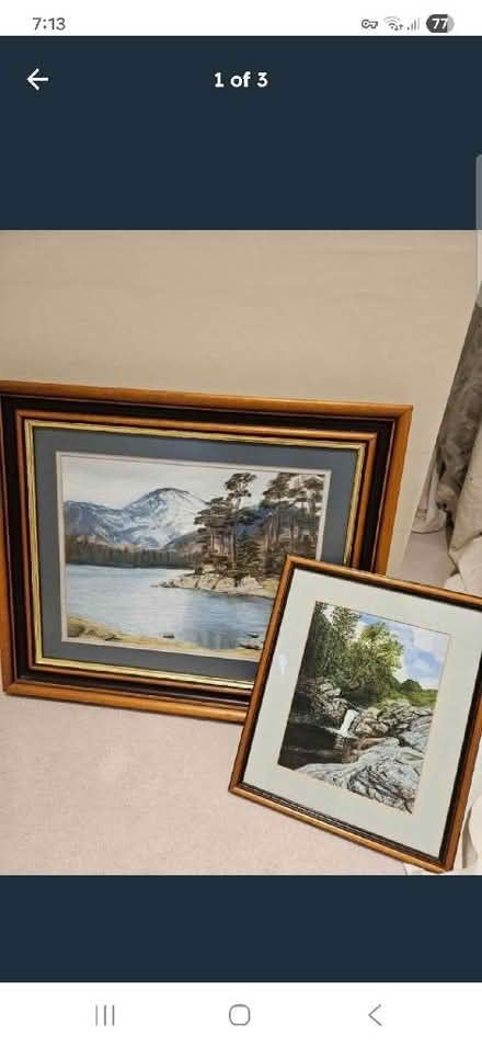 Photo of free Paintings x 2 (Slyne-with-Hest LA2) #1