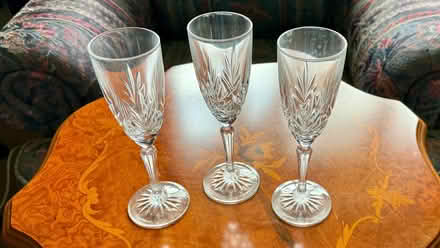 Photo of free 3 Champagne Flutes (Haywards Heath RH16) #1
