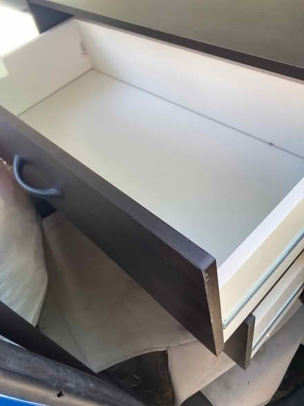 Photo of free Small two drawer cabinet (Foothill Boulevard Cupertino) #1