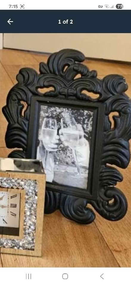 Photo of free Black baroque photo frame (Slyne-with-Hest LA2) #1